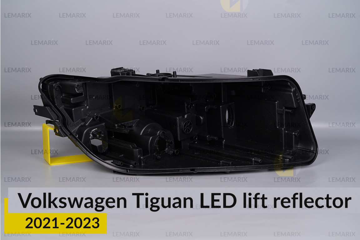 Корпус фари VW Volkswagen Tiguan LED рефлектор (2021-2023) рест правий