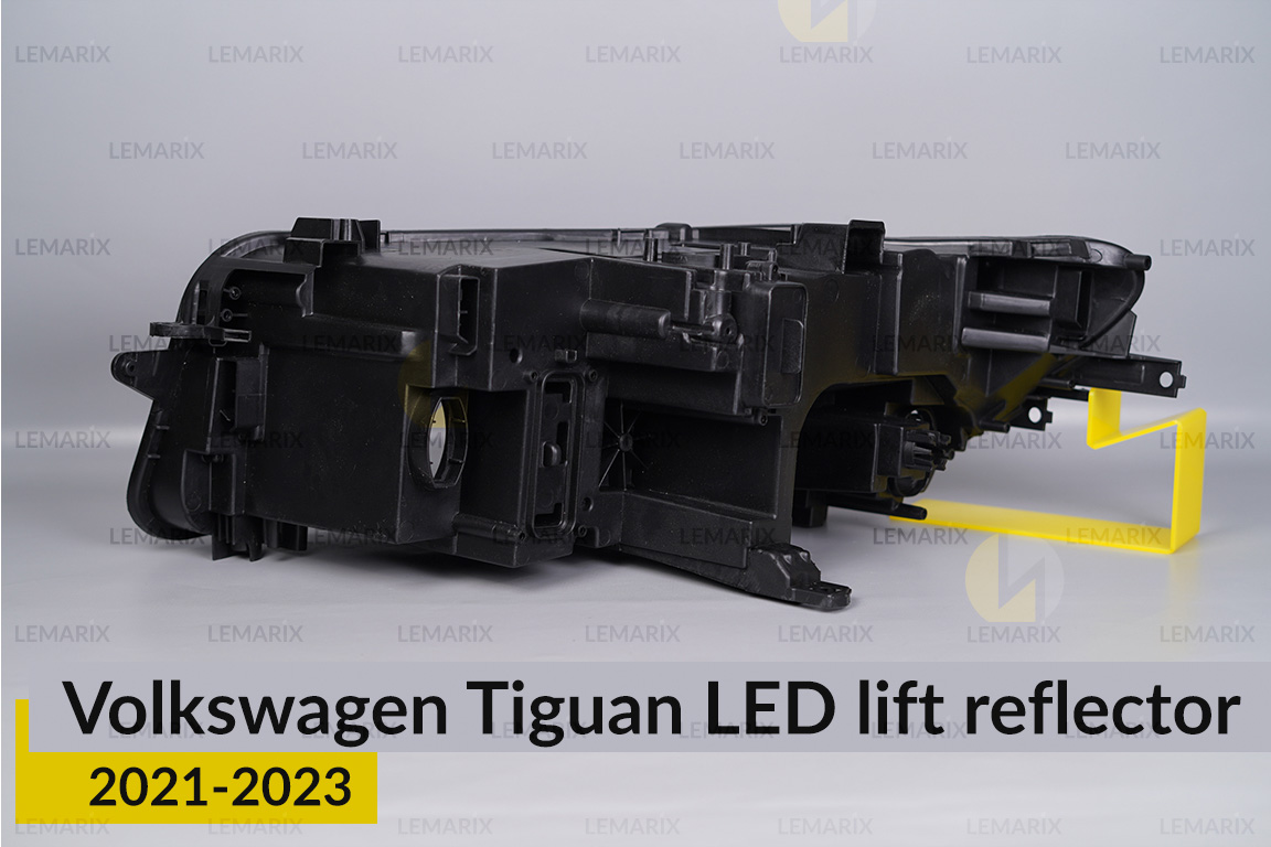 Корпус фари VW Volkswagen Tiguan LED рефлектор (2021-2023) рест правий