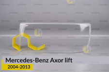 Скло фари Mercedes-Benz Axor (2004-2013) рест ліве