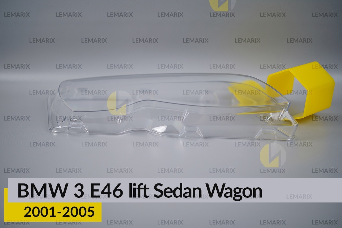 Скло фари BMW 3 E46 Sedan Wagon (2001-2005) рест праве