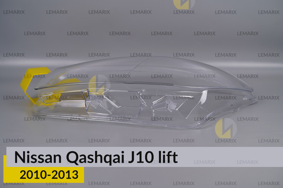 Скло фари Nissan Qashqai J10 (2010-2013) рест ліве
