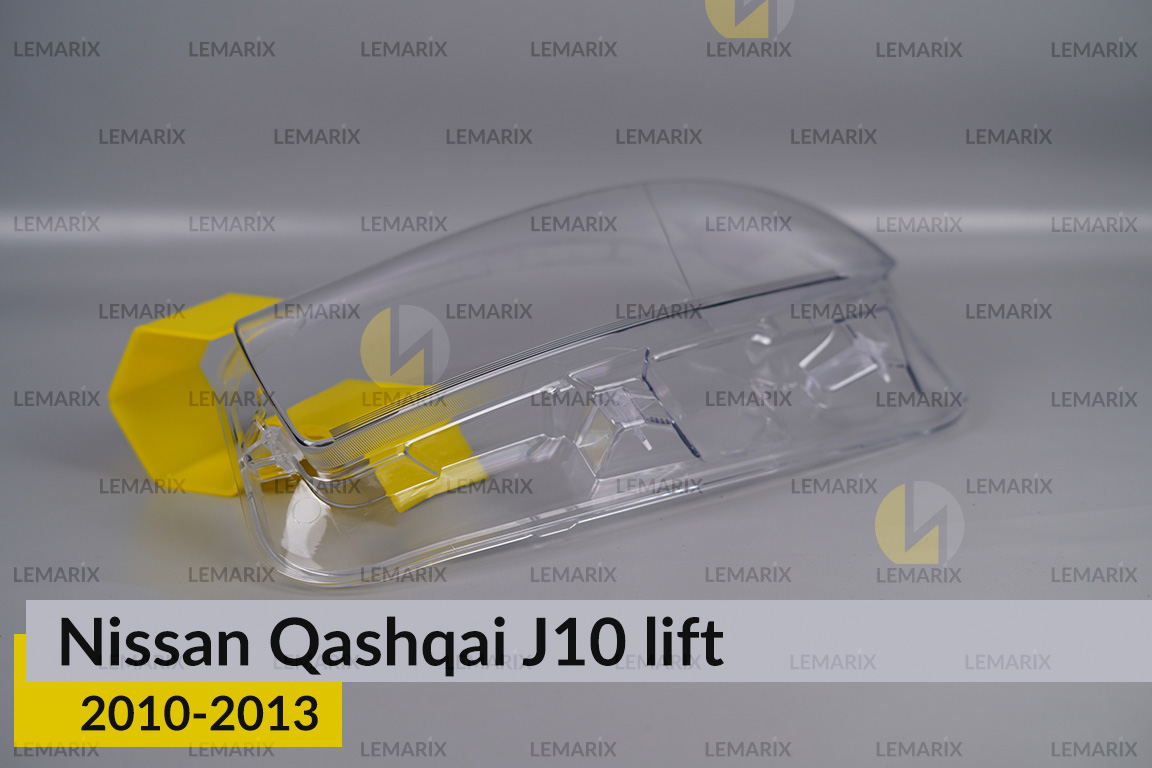 Скло фари Nissan Qashqai J10 (2010-2013) рест ліве