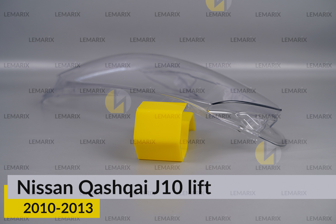 Скло фари Nissan Qashqai J10 (2010-2013) рест ліве