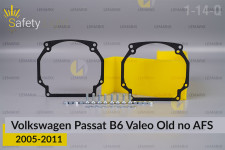Перехідна рамка для VW Volkswagen Passat B6 Valeo old no AFS (2005-2011)