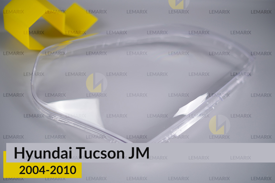 Скло фари Hyundai Tucson JM (2004-2010) праве