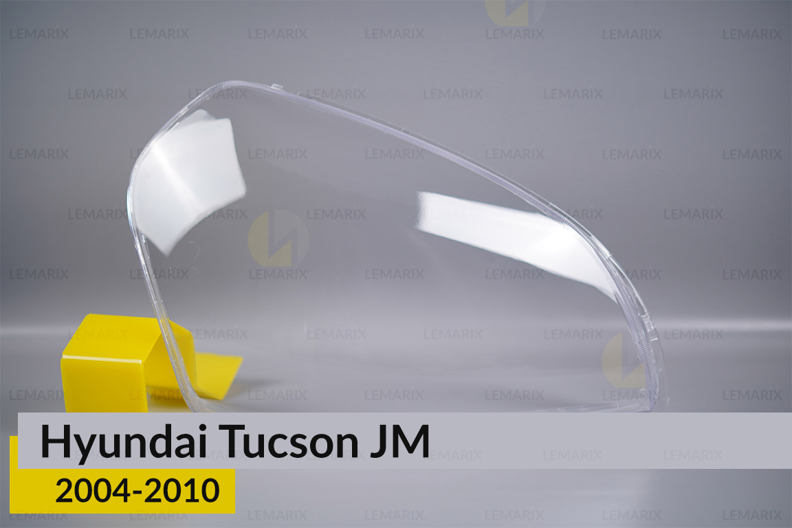 Скло фари Hyundai Tucson JM (2004-2010) праве