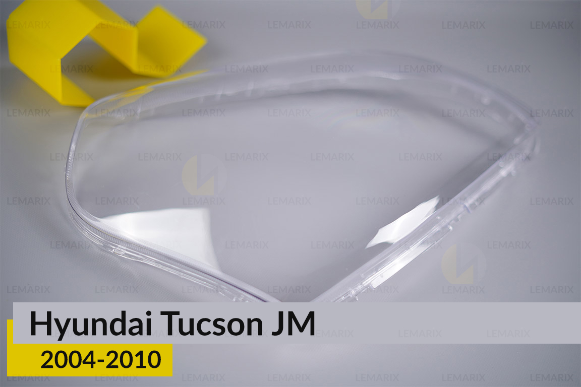 Скло фари Hyundai Tucson JM (2004-2010) праве