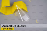 Катафот/Світлорозсіювач Audi A8 D4 LED (2013-2017) рест правий