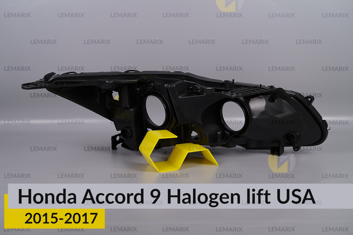 Корпус фари Honda Accord 9 Halogen USA (2015-2017) рест лівий
