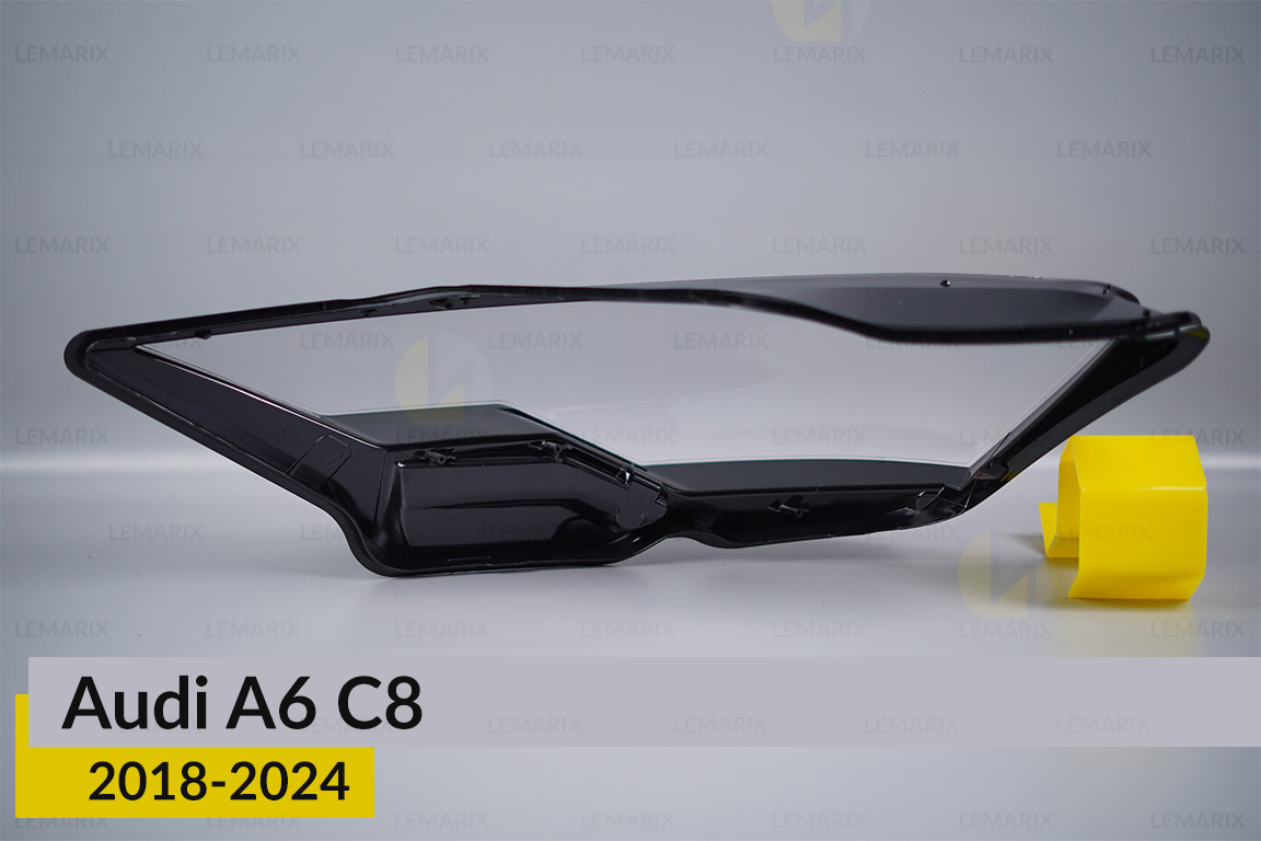 Скло фари Audi A6 C8 (2018-2024) праве