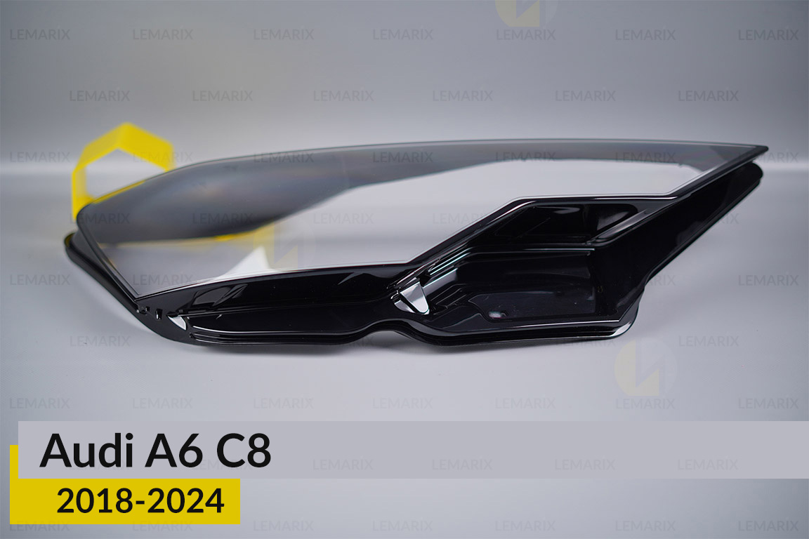 Скло фари Audi A6 C8 (2018-2024) праве