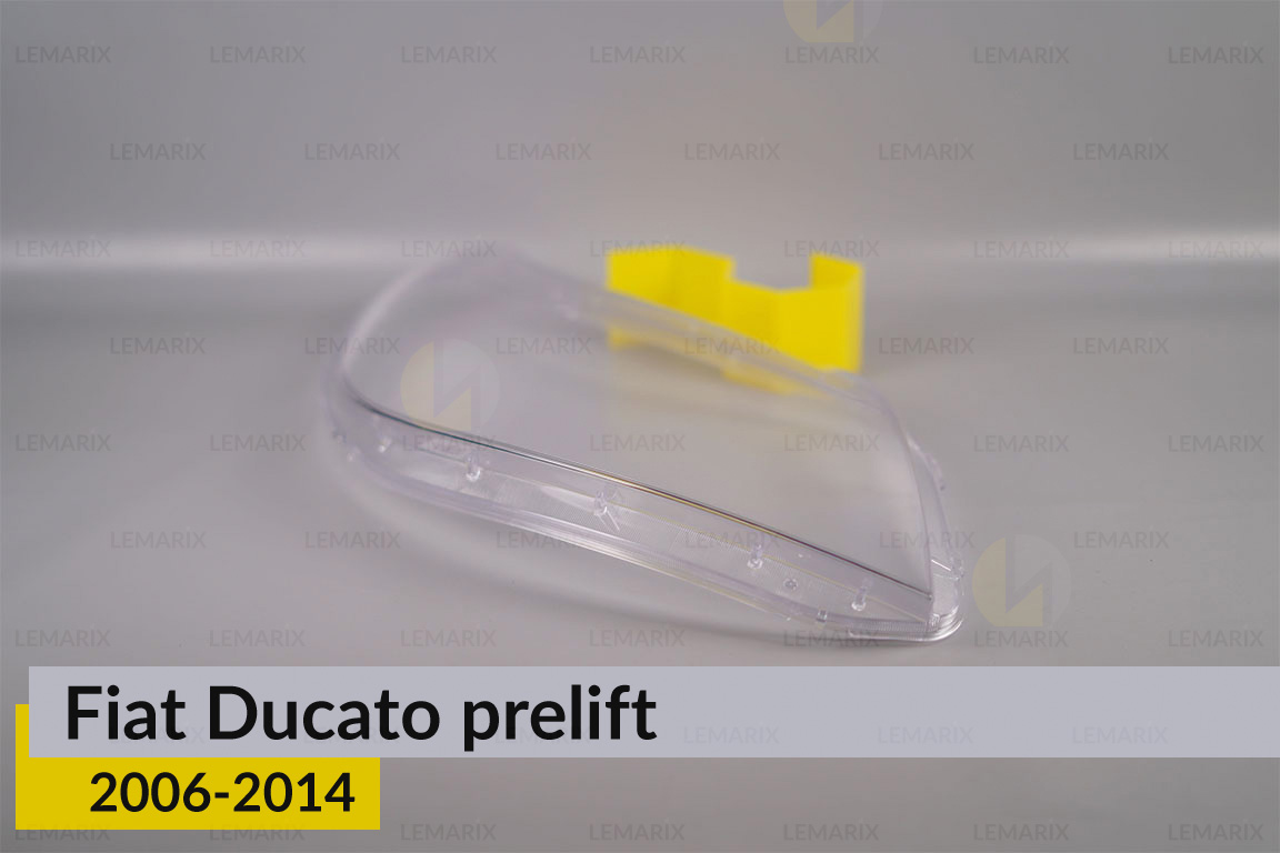Скло фари Fiat Ducato (2006-2014) дорест праве