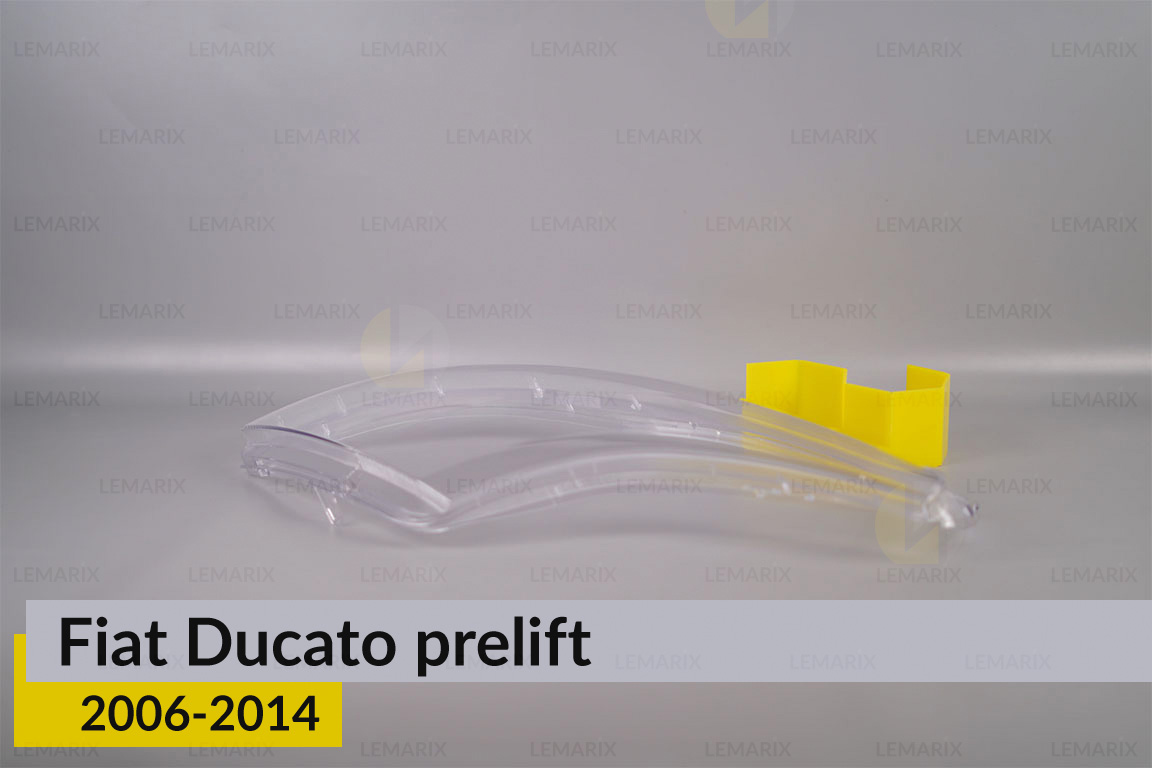 Скло фари Fiat Ducato (2006-2014) дорест праве