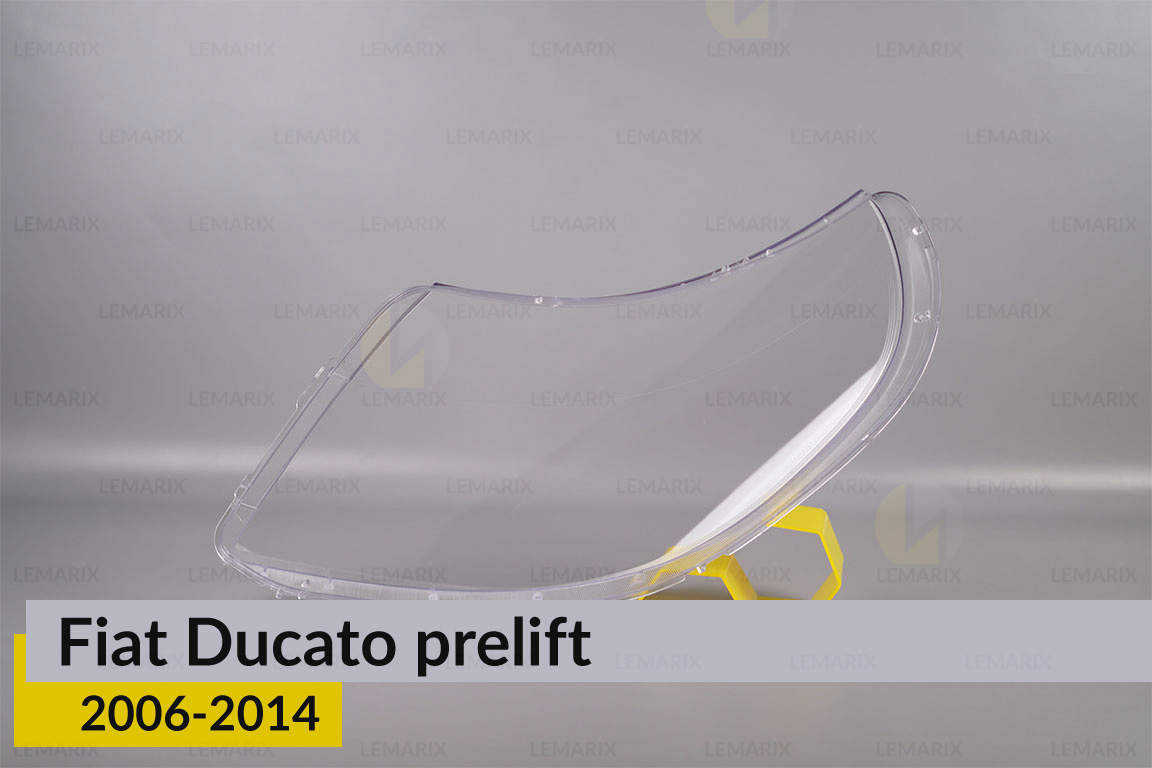 Скло фари Fiat Ducato (2006-2014) дорест праве