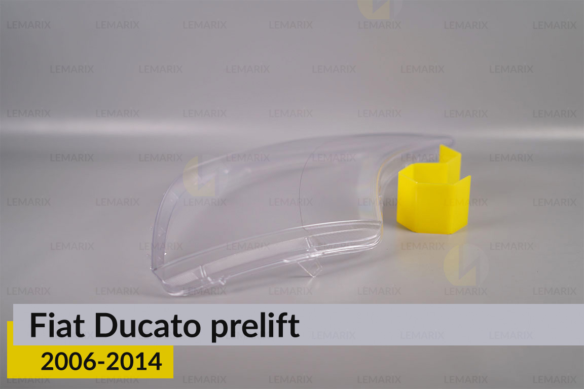 Скло фари Fiat Ducato (2006-2014) дорест праве