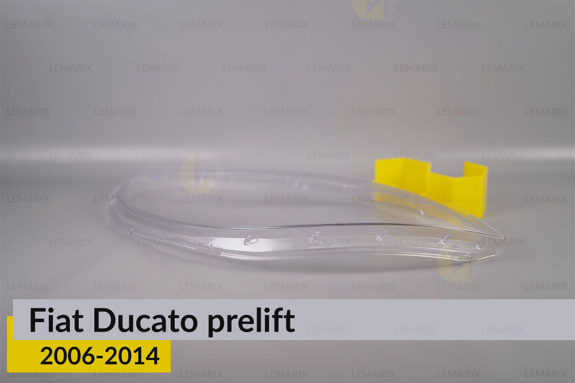 Скло фари Fiat Ducato (2006-2014) дорест праве