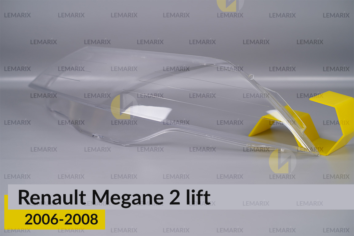 Скло фари Renault Megane 2 (2006-2008) рест ліве