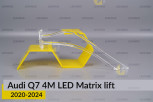 Світловод фари Audi Q7 4M LED Matrix (2020-2024) рест боковий верхній правий