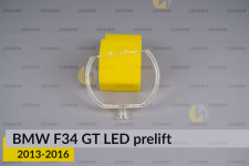 Кільце світловод фари BMW 3 F34 GT LED (2013-2016) дорест велике зовнішнє ліве