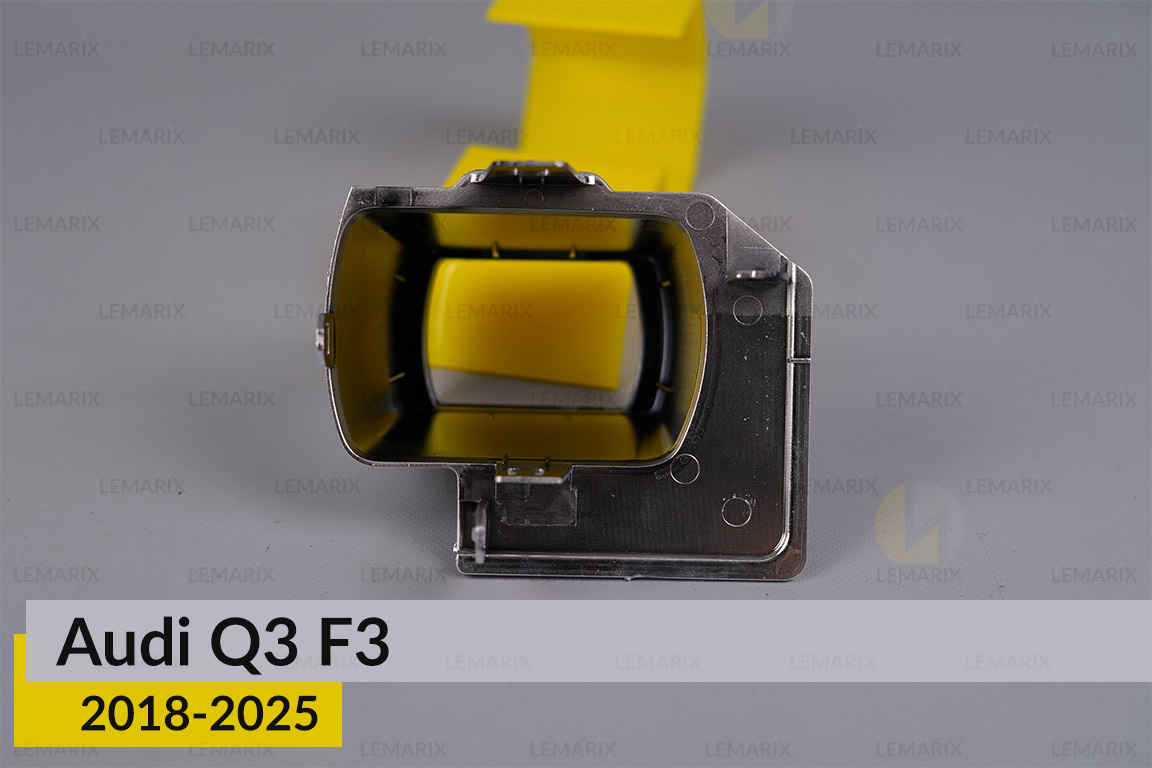 Хромована маска лінзи Audi Q3 F3 (2018-2025) ліва