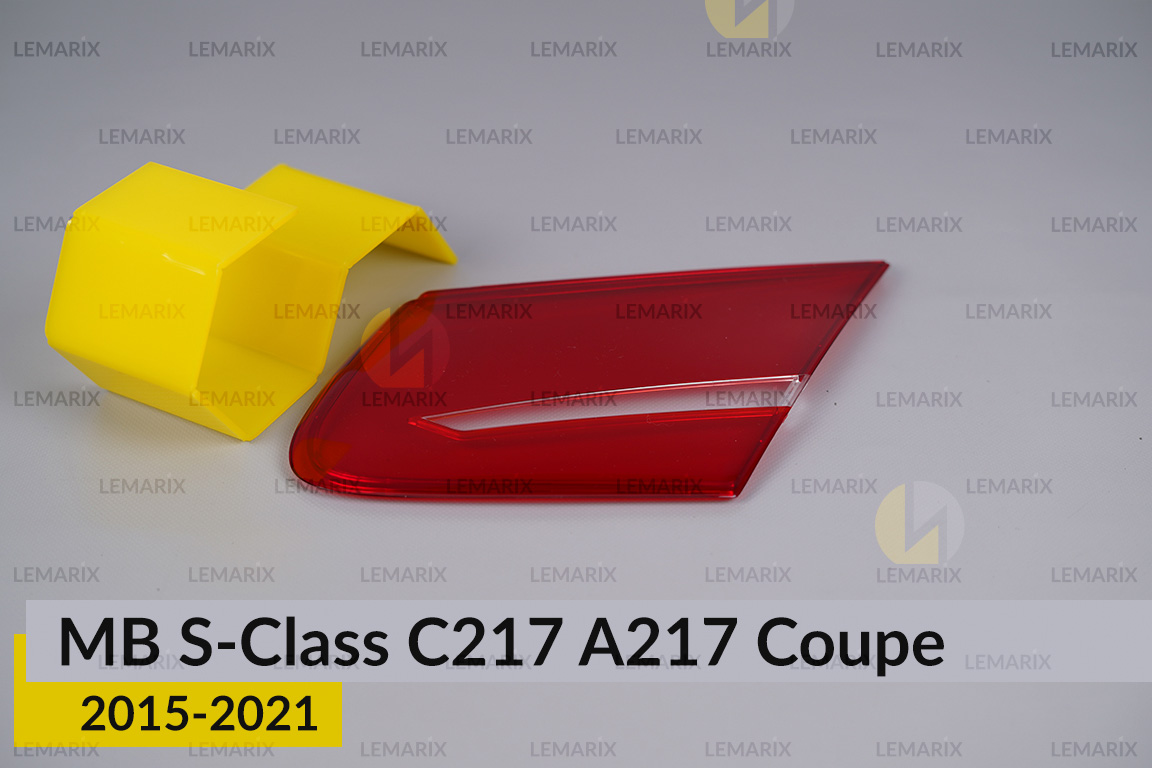 Стекло заднего фонаря внутреннее в крышке багажника Mercedes-Benz S-Class C217 A217 Coupe (2015-2021) правое