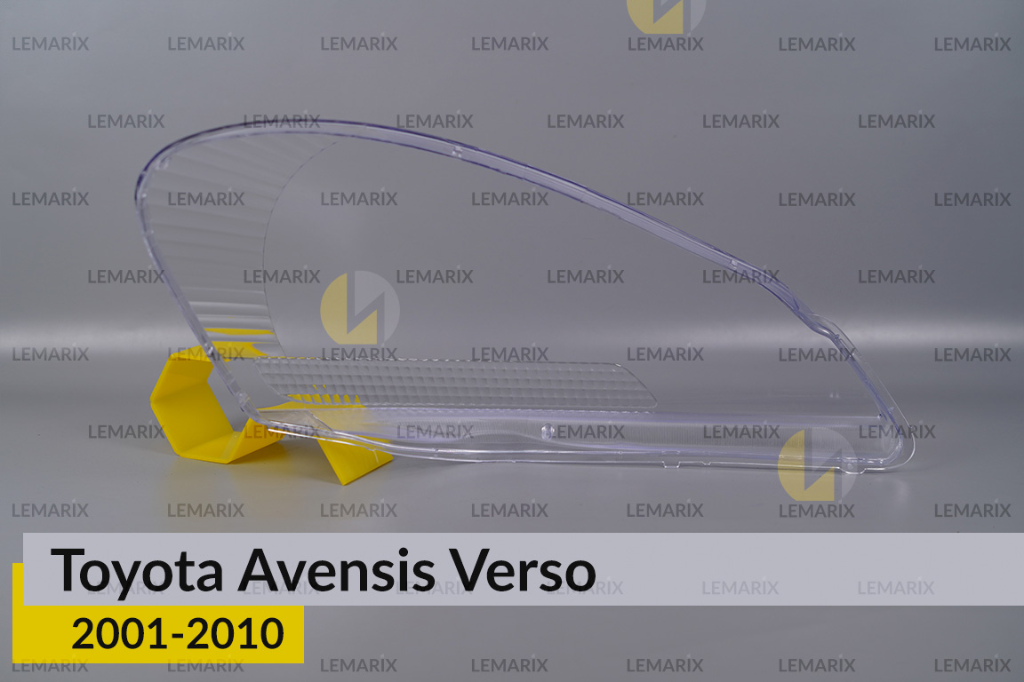 Скло фари Toyota Avensis Verso (2001-2010) ліве