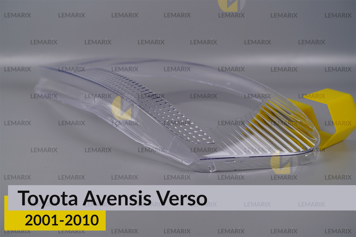 Скло фари Toyota Avensis Verso (2001-2010) ліве