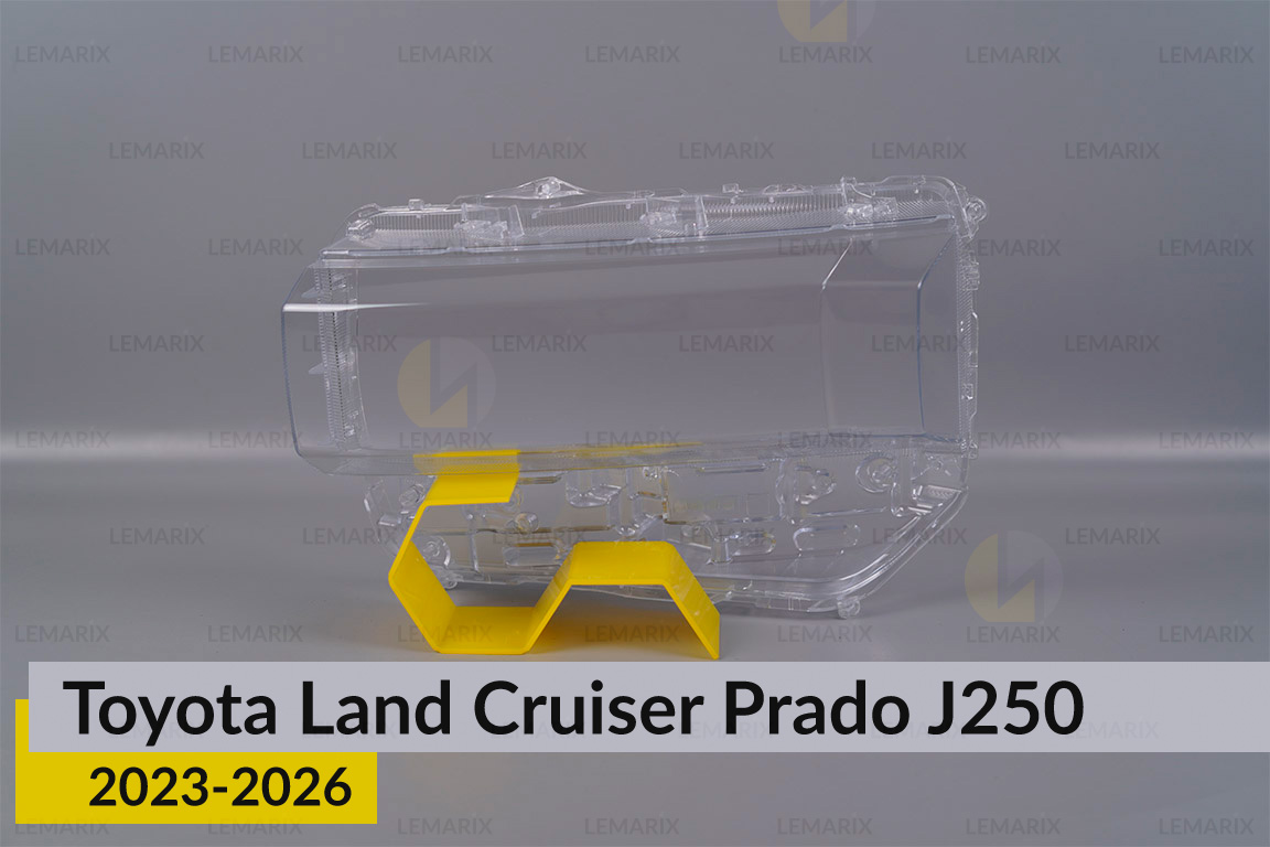 Скло фари Toyota Land Cruiser Prado J250 (2023-2026) ліве