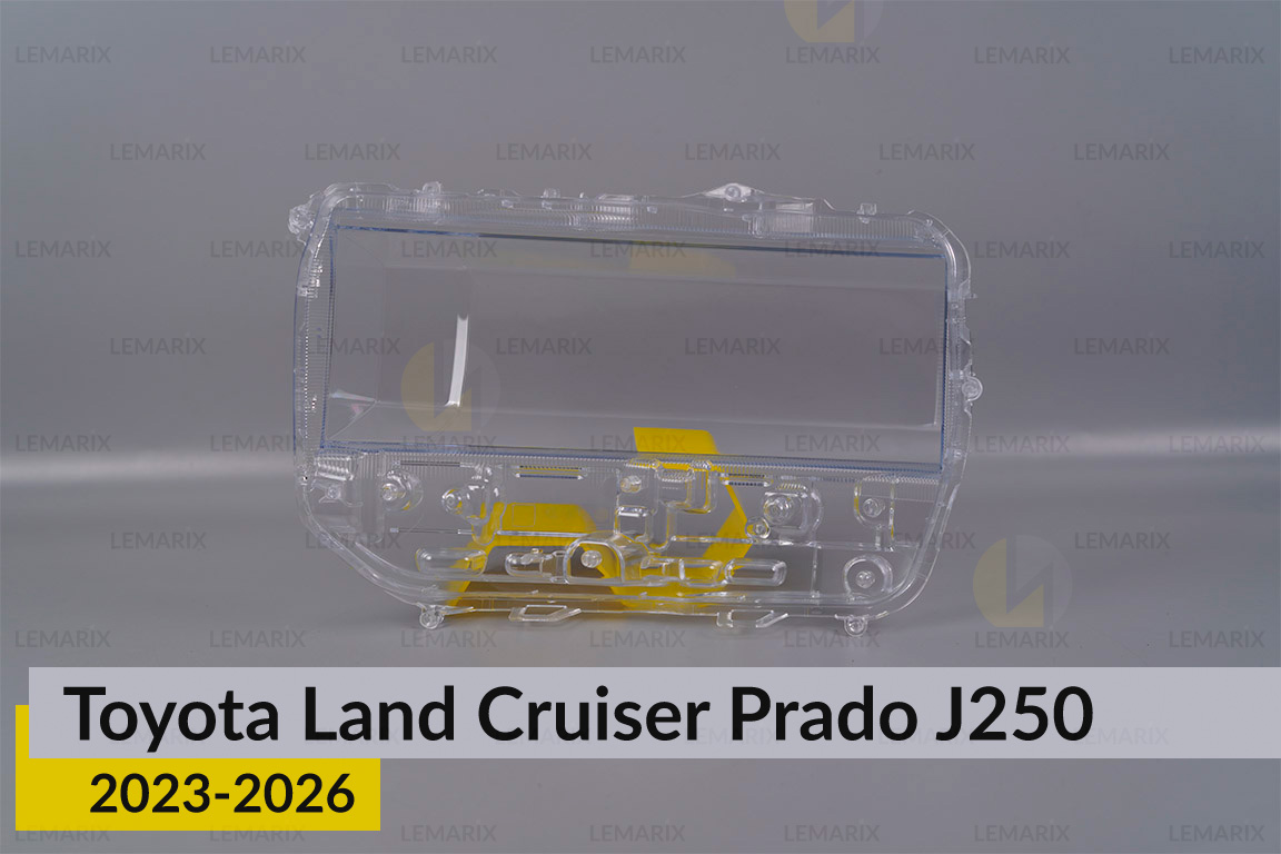 Скло фари Toyota Land Cruiser Prado J250 (2023-2026) ліве