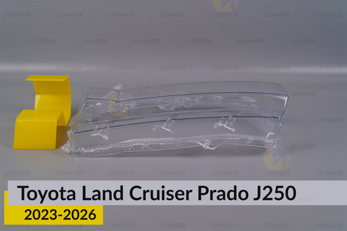 Скло фари Toyota Land Cruiser Prado J250 (2023-2026) ліве