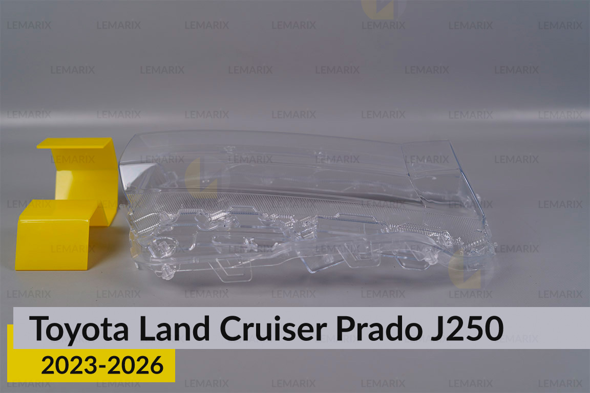 Скло фари Toyota Land Cruiser Prado J250 (2023-2026) ліве