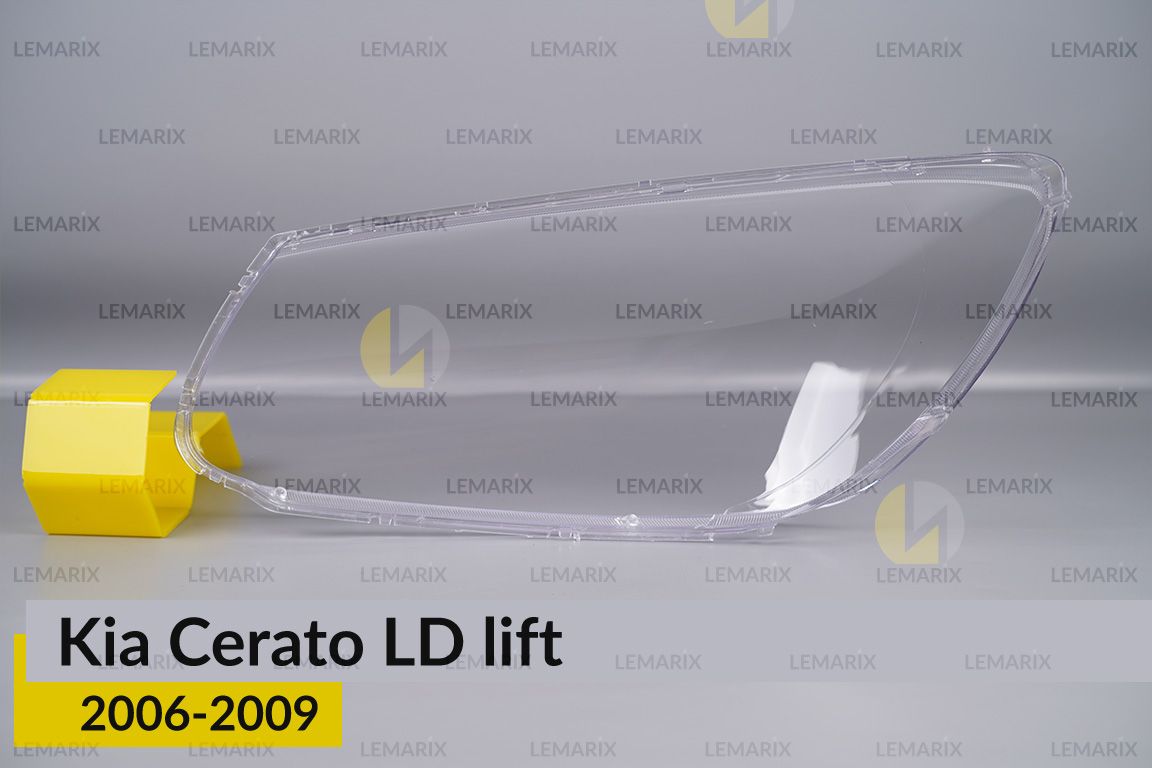 Скло фари Kia Cerato LD (2006-2009) рест праве