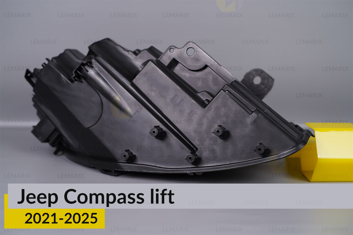 Корпус фари Jeep Compass (2021-2025) рест лівий