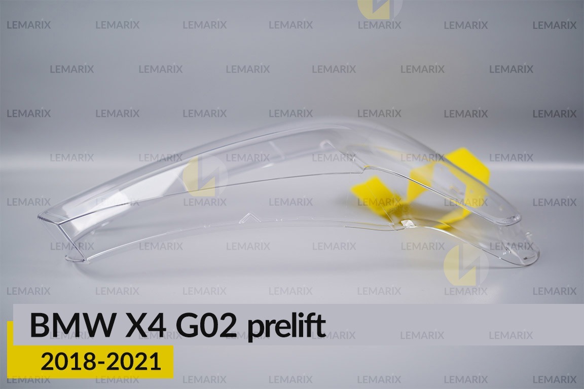 Скло фари BMW X4 G02 (2018-2021) дорест праве