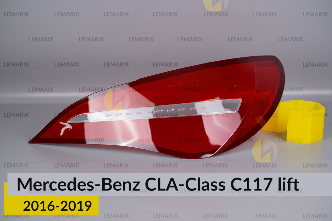 Скло заднього ліхтаря Mercedes-Benz CLA-Class C117 (2016-2019) рест праве
