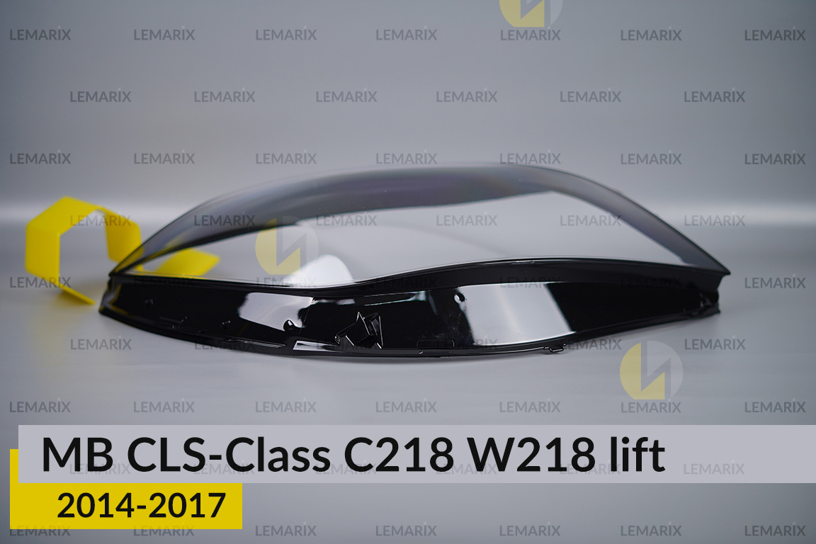 Скло фари Mercedes-Benz CLS-Class C218 W218 (2014-2017) рест праве