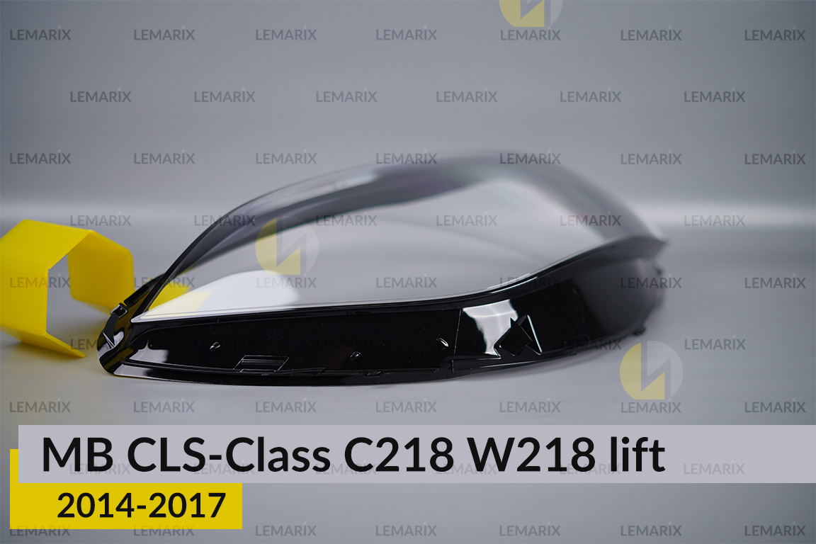 Скло фари Mercedes-Benz CLS-Class C218 W218 (2014-2017) рест праве