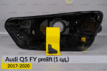 Ремкомплект кріплення корпуса фар Audi Q5 FY (2017-2020) дорест лівий/правий – 1 од.