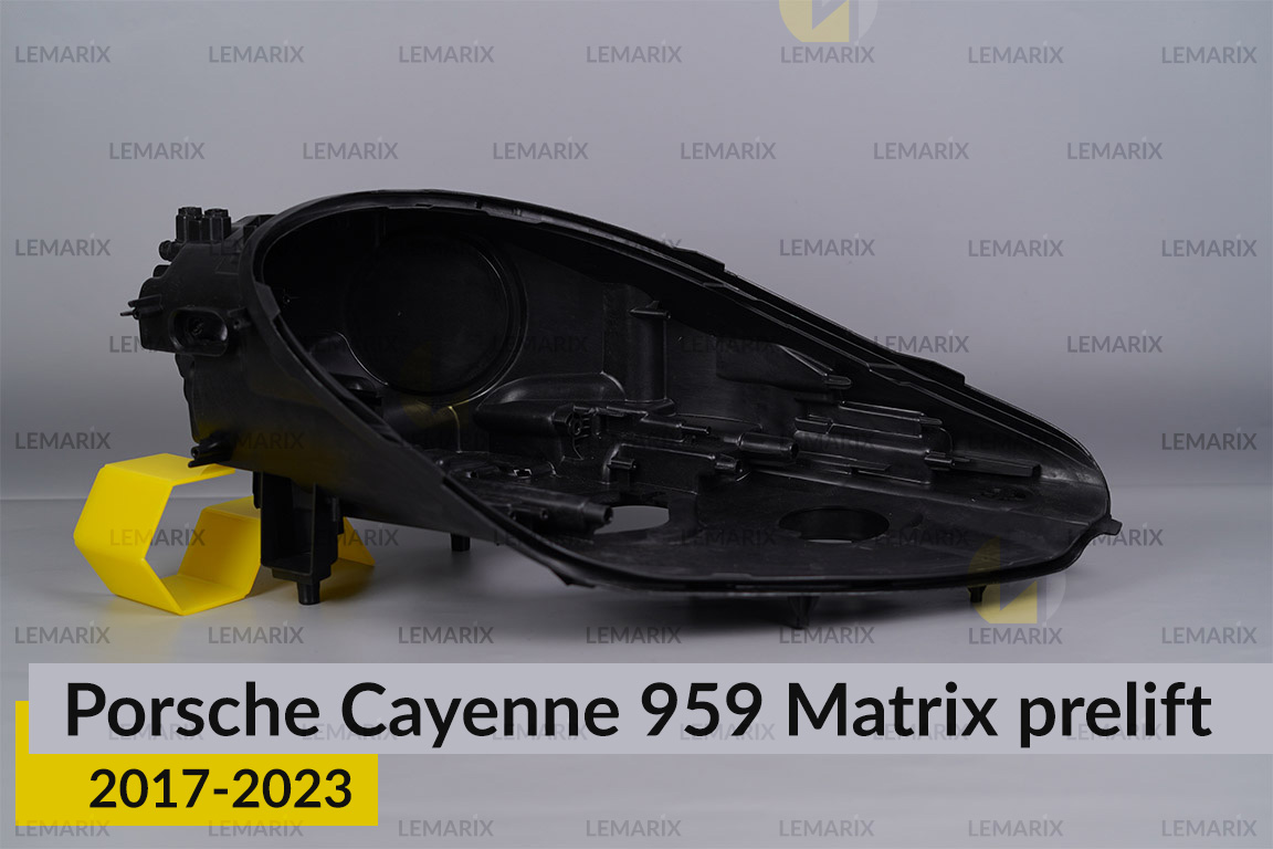 Корпус фари Porsche Cayenne 959 Matrix (2017-2023) дорест правий