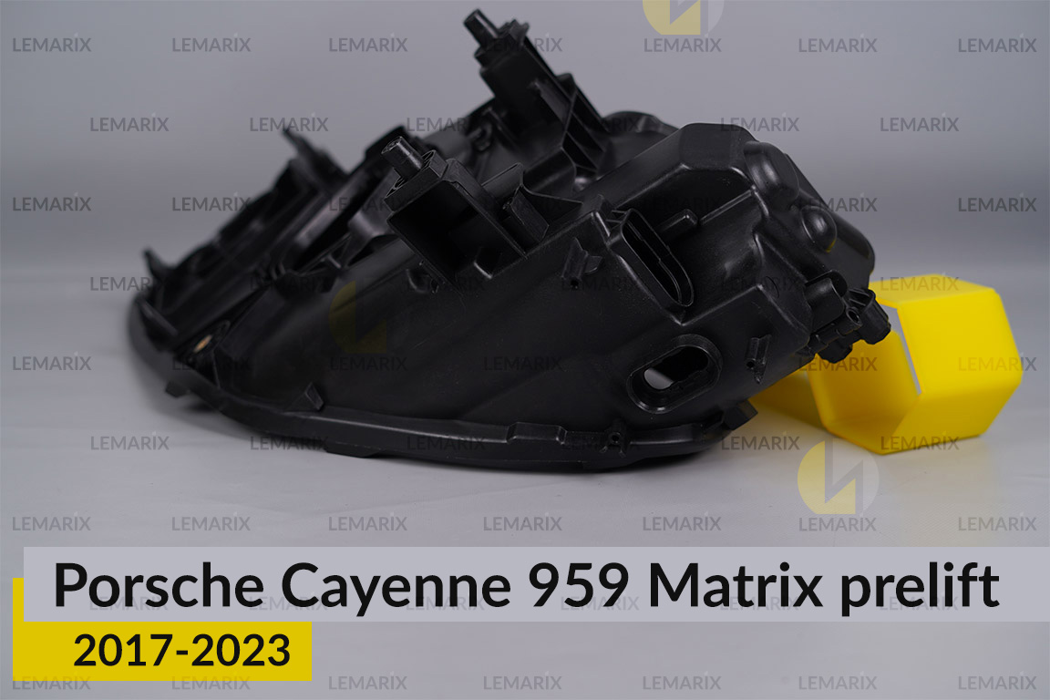 Корпус фари Porsche Cayenne 959 Matrix (2017-2023) дорест правий