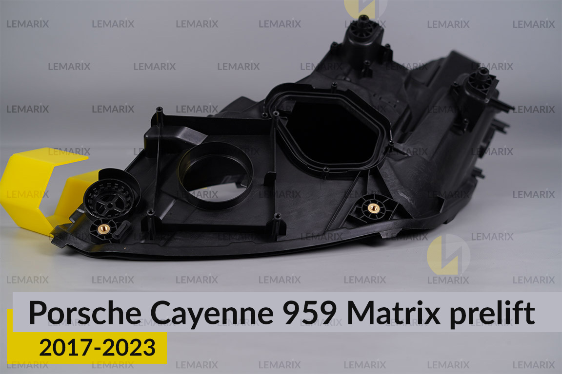 Корпус фари Porsche Cayenne 959 Matrix (2017-2023) дорест правий