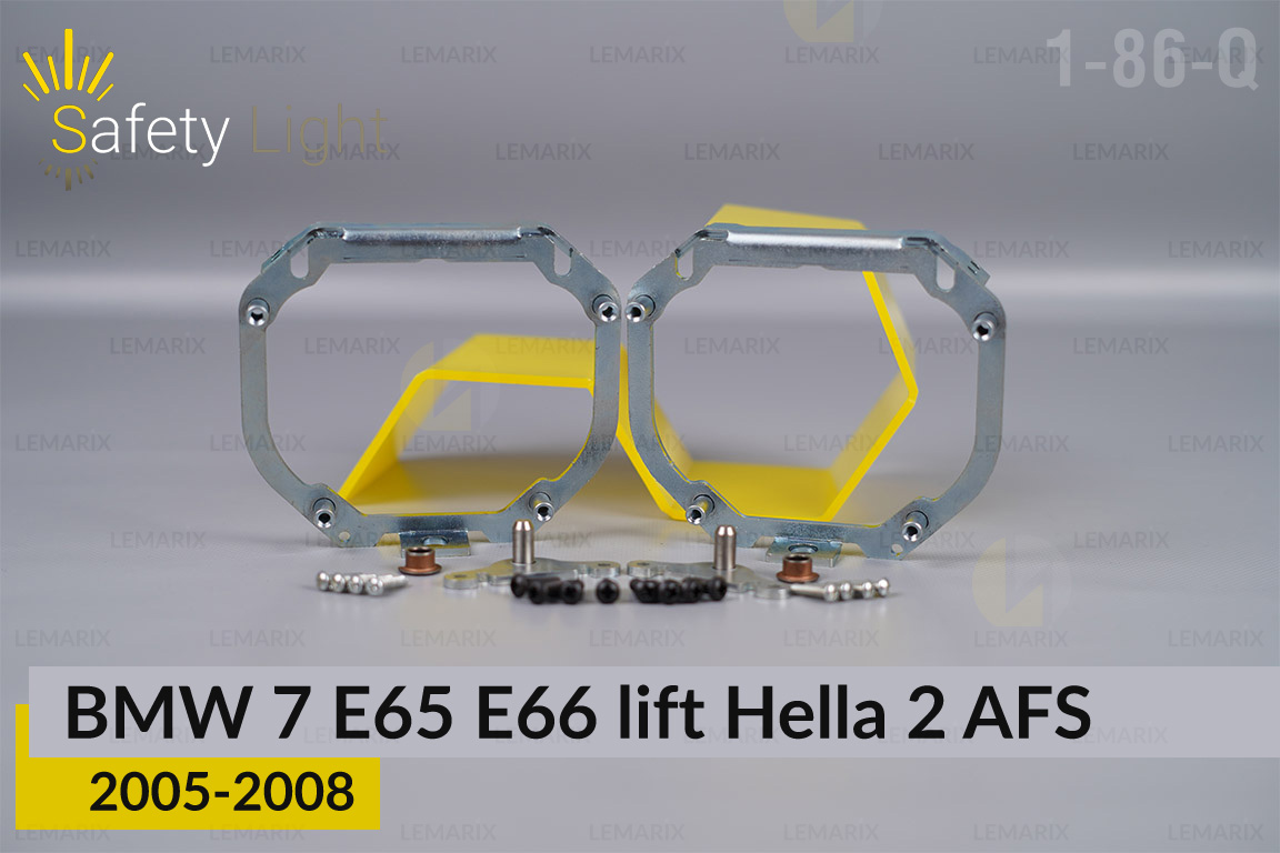Перехідна рамка для BMW 7 E65 E66 Hella 2 AFS (2005-2008) рест