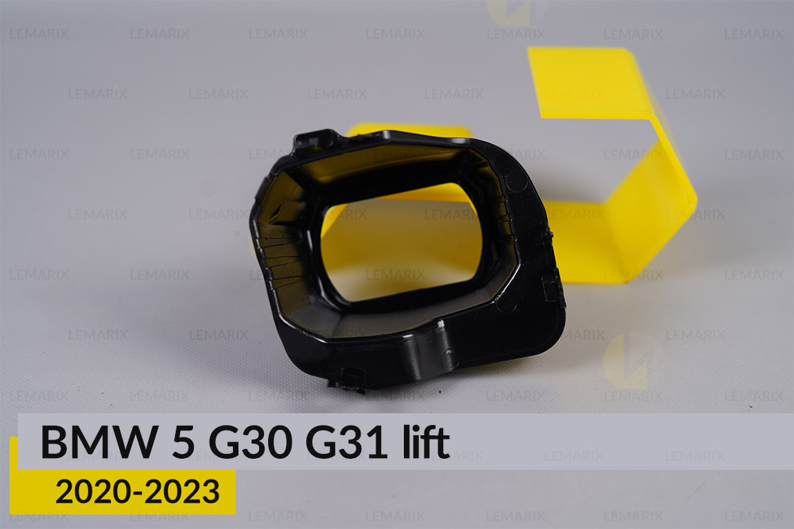 Декоративна маска лінзи велика BMW 5 G30 G31 (2020-2023) рест ліва