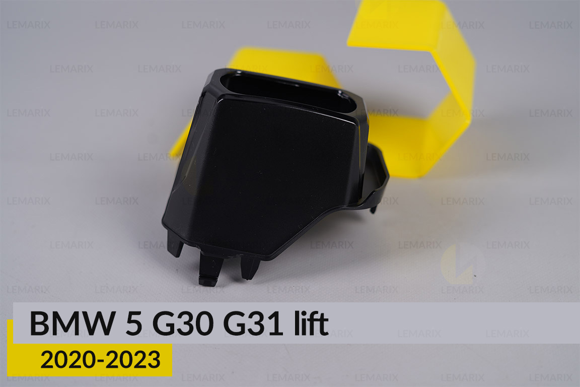 Декоративна маска лінзи велика BMW 5 G30 G31 (2020-2023) рест ліва