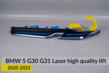 Декоративная маска верхняя в сборе BMW 5 G30 G31 Laser HQ (2020-2023) рест левая