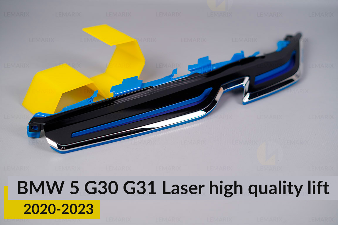 Декоративна маска верхня у зборі BMW 5 G30 G31 Laser HQ (2020-2023) рест ліва