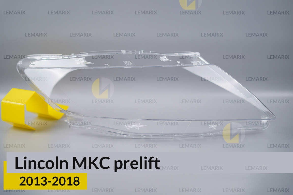 Скло фари Lincoln MKC (2013-2018) дорест праве