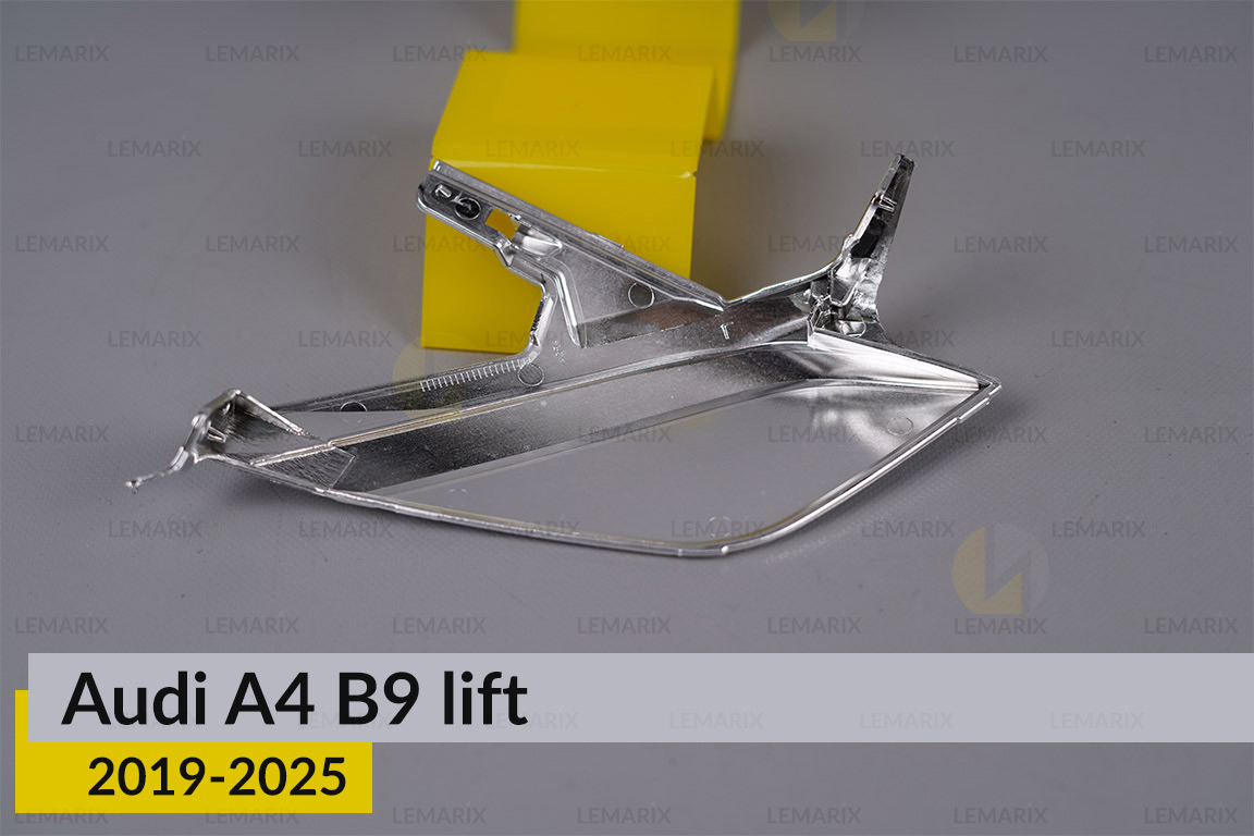 Хромована маска бокова лицьова Audi A4 B9 (2019-2025) рест права