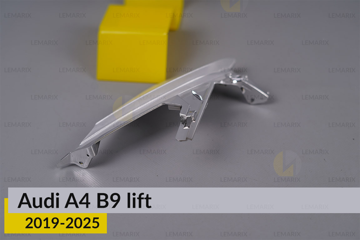 Хромована маска бокова лицьова Audi A4 B9 (2019-2025) рест права