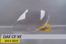 Стекло фары DAF CF XF (2013-2025) левое